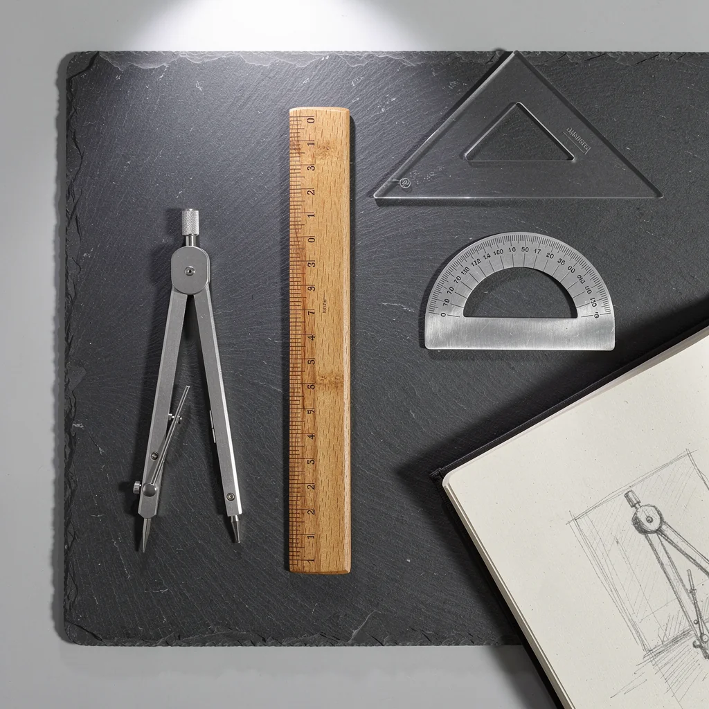 Architectural drafting tools and legal trust documents